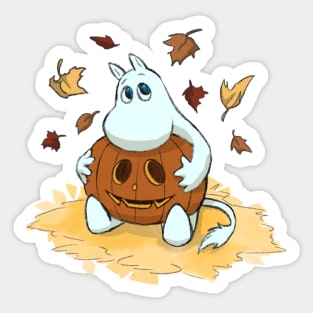 Autumn Moomintroll Sticker